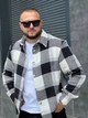 Мужская рубашка MonsterBrand теплая 5XL (60) черная - изображение 1