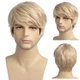 Парик мужской короткий блонд, термоволокно DC blonde - изображение 1