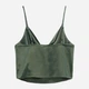 Женская футболка Zara 1165/374 M Хаки (01165374529034) - изображение 6
