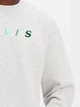 Свитшот на флисе мужской Levi's 834443612 S Серый (1159813974) - изображение 3