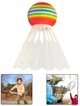 Набор нейлоновых воланов для бадминтона Newt Badminton Shuttlecock 5 шт Белые (NE-BD-003W) - изображение 2