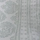Простынь-покрывало жаккардовое махровое 100% Хлопок GM TEXTILE 150x200см 400г/м2 (Светло-серый с бирюзовым) - изображение 5