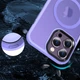 Чохол Vanfone AirShield MagSafe для iPhone 14, лавандовий (VANAX10706) - зображення 2