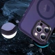 Чохол Vanfone AirShield MagSafe для iPhone 14, темно-фіолетовй (VANAX10703) - зображення 2