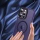 Чохол Vanfone AirShield MagSafe для iPhone 14, темно-фіолетовй (VANAX10703) - зображення 4
