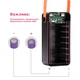 Корпус Multi-Повербанк S21, під елементи 18650 до 21 шт, 22.5W, з ліхтарем, чорний - зображення 4