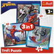 Puzzle Trefl Marvel Spider-Man Pajęczy przyjaciele 3 w 1 106 elementów (5900511348743) - obraz 5