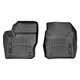 Килимки в салон WeatherTech Ford Focus 3 2011- USA з бортиком чорні Килимки в салон WeatherTech, передні 446461 - зображення 1