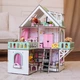 Кукольный домик NestWood Мини коттедж для Лол с мебелью Гостинная мятный (kdl001m) - изображение 5