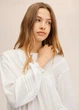 Блузка MANGO 27045139-ВЬЕЙРА Белый XS KL0064 - изображение 5
