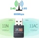 USB Wi-Fi адаптер PIX-LINK LVUAC09, 2.4-5ГГц, 802.11aс, 600Mbps - изображение 2