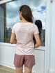 Футболка с надписью Just Married женская Victoria's Secret Пудра А-1152 L (46) - изображение 4