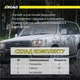 Комплект увеличенных пыльников XRoad брызговиков двигателя Toyota Land Cruiser 100, Lexus LX 470 (1997-2008) 53737-60070 53739-60040 53736-60080 53738-60050 - изображение 4