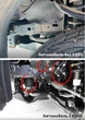 Комплект увеличенных пыльников XRoad брызговиков двигателя Toyota Land Cruiser Prado 150, Toyota 4Runner, Lexus GX 460 (2009+) с KDSS 53735-35150 53736-60130 53886-60030 - изображение 10