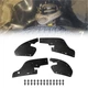 Комплект увеличенных пыльников XRoad брызговиков двигателя Toyota Tundra Sequoia G2 (2006-2017) 53739-0C020 53737-0C030 53736-0C030 - изображение 1