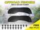 Комплект увеличенных пыльников XRoad брызговиков задней арки Nissan Patrol Y61 (1997-2010) 64836-VB000, 64836-VC300, 64837-VB100, 64837-VC310, 64839-VB000 - изображение 2