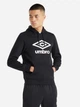 Худи утепленное мужское Umbro Large Logo Hoodie 66412U-78F M Черное (5063178231435) - изображение 1