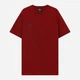 Футболка хлопковая длинная мужская Umbro Stadium Graphic Tee 66555U-LTV S Бордовая (5063178240963) - изображение 5