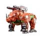 Трансформер 2 в 1 Робот зі зброєю Звіробот Носоріг 02 Rhino 23 см Жовтогарячий - зображення 4