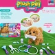 Мягкая интерактивная Собака с набором ветеринара Mini Plush Pet Коричневый - изображение 5