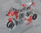 Конструктор Мотоцикл Спортбайк Kawasaki 612 деталей Червоний - зображення 2
