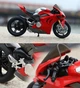 Конструктор Мотоцикл Спортбайк Kawasaki 612 деталей Червоний - зображення 7