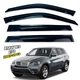 Дефлекторы окон (ветровики) для BMW X5 E70 2007-2013 накладные (DEFL) Q2 - изображение 1