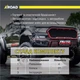 Комплект увеличенных пыльников XRoad брызговиков двигателя Ford Ranger 2011-н.в. 1911056 EB3B16A267AA 1751953 AB3916A573AA 1731302 AB3916A574AA - изображение 3