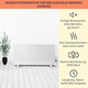 Масляный обогреватель OneConcept Wallander 1000W (10033102) - изображение 2