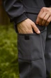 Штани чоловічі Intruder SoftShell M сірі (1608561314/1) - зображення 5