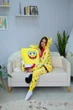 Жіноча кігурумі доросла та підліткова Kigurumi Nickelodeon Sponge Bob Губка Боб Жовтий S 145-155 см (1127) - зображення 7