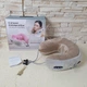 Вибромассажная дорожная подушка, тревел подушка-массажер U-Shaped Massage Pillow, массажная подушка для шеи с USB зарядкой, серый с коричневым - изображение 3