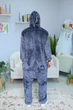 Чоловічі кігурумі доросла та підліткова Kigurumi Акула Мегалодон Сірий XL 175-185 см (1123/2) - зображення 6