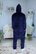 Мужские кигуруми взрослая и подростковая Kigurumi Акула Мегалодон Темно-синий M 155-165 см (1124/2) - изображение 8