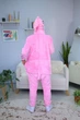 Чоловічі кігурумі доросла та підліткова Kigurumi Акула Мегалодон Рожевий M 155-165 см (1122/2) - зображення 4