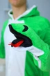 Мужские кигуруми взрослая и подростковая Kigurumi Змея Зеленая L 165-175 см (1111/2) - изображение 2