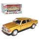 Детская металлическая машинка Mercedes Benz W123 игрушечная коллекционная масштабная железная авто модель игрушка для детей Мерседес Бенц открываются двери желтый 12.5 см (M5656+Y) - изображение 1