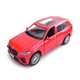 Дитяча металева машинка BMW X5 M іграшкова колекційна масштабна залізна авто модель іграшка для дітей БМВ х6 джип відкриваються двері червона 11 см (AS-3026+R) - зображення 3