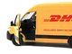 Дитяча металева машинка мікроавтобус Mercedes Benz Sprinter DHL іграшкова колекційна масштабна залізна авто модель іграшка для дітей Мерседес Бенц Спрінтер з відкривними дверима та багажником 12.5 см - зображення 2