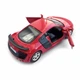 Детская металлическая машинка Audi R8 GT игрушечная коллекционная масштабная железная авто модель игрушка для детей Ауди Р8 открываются двери красная 11 см (AS-3058+R) - изображение 2