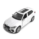 Детская металлическая машинка BMW X5 M игрушечная коллекционная масштабная железная авто модель игрушка для детей БМВ х5 джип открываются двери белая 11 см (AS-3026+W) - изображение 3