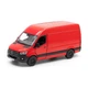 Іграшкова машинка мікроавтобус Mercedes-Benz Sprinter дитяча металева колекційна авто модель іграшка Мерседес Бенц Спринтер з відкривними дверима та багажником 12.5 см червоний - зображення 3