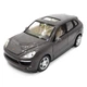 Дитяча металева машинка Porsche Cayenne S Автопром 68241A Порше з відкривними дверима капотом багажником звуком світлом 19 см сіра - зображення 4