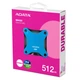 Внешний жесткий диск SSD ADATA SD620 512GB USB 3.2 520/460Mb/s (SD620-512GCBL) Blue - изображение 6