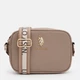 Сумка кросс-боди через плечо женская маленькая U.S. Polo Assn 27A228-AA22A Бежевая (786660877052_1159804596) - изображение 1