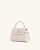 Сумка женская с логоипом JW PEI Elise Large Top Handlle Bag U47TM Белый - изображение 2