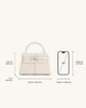 Сумка женская с логоипом JW PEI Elise Large Top Handlle Bag U47TM Белый - изображение 6