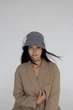 Шерстяная панама с вуалью D.Hats серого цвета - изображение 2