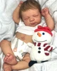 Реборн Кукла Reborn Doll анатомичный 3D-кожа винил силикон 49 см можно купать - изображение 1