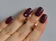 Серебряные серьги Silverstyle с пластинами из золота 045с, цвет камня мистик - изображение 3